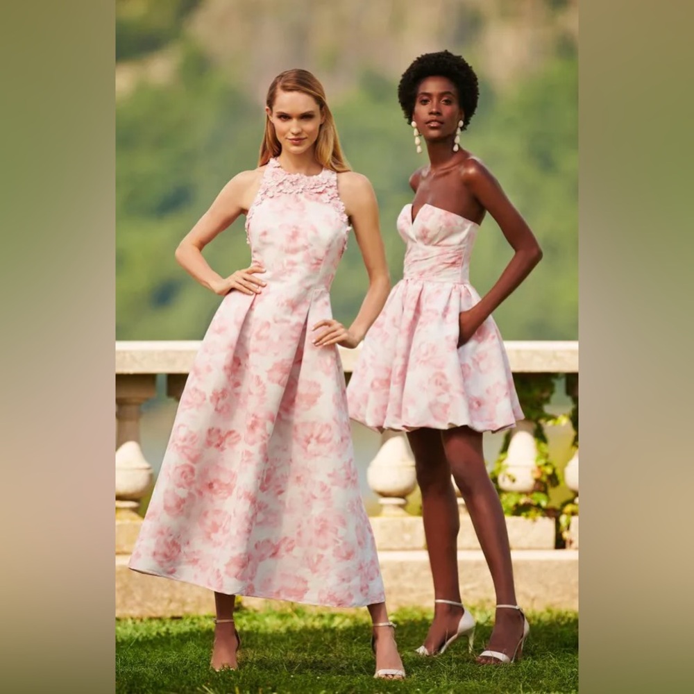 Sachin & Babi Maura Dress - Blush Watercolor Floral